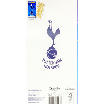 Tottenham narodeninová pohľadnica so samolepkami Personalised Birthday Card
