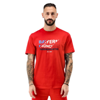 Bayern Mníchov pánske tričko Rekordmeister red
