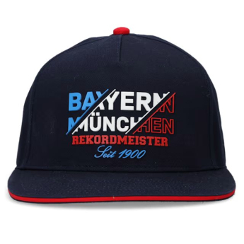 Bayern Mníchov čiapka flat šiltovka Rekordmeister navy