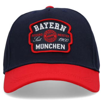 Bayern Mníchov čiapka baseballová šiltovka Rekordmeister navy-red