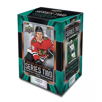 NHL boxy hokejové karty NHL 2023-24 Upper Deck Series 2 Blaster Box