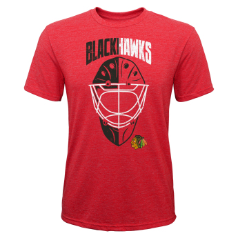 Chicago Blackhawks detské tričko Torwart Mask red