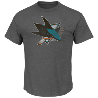 San Jose Sharks pánske tričko Pigment Dyed grey