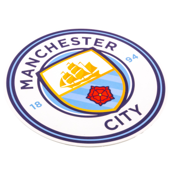 Manchester City nálepka Crest Car Sticker