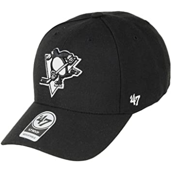 Pittsburgh Penguins čiapka baseballová šiltovka MVP Black/Grey