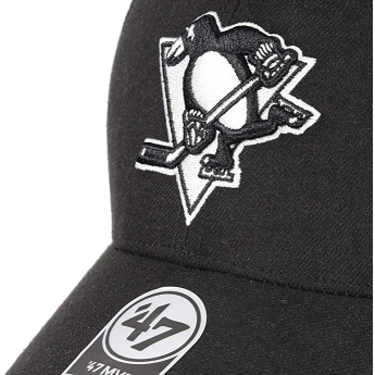 Pittsburgh Penguins čiapka baseballová šiltovka MVP Black/Grey