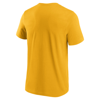 Boston Bruins pánske tričko Primary Logo Graphic T-Shirt Yellow Gold