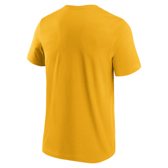 Boston Bruins pánske tričko Primary Logo Graphic T-Shirt Yellow Gold