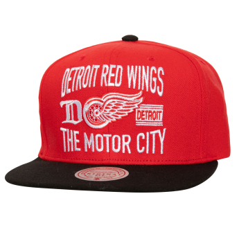 Detroit Red Wings čiapka flat šiltovka City Love Snapback Vintage