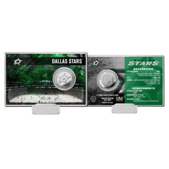 Dallas Stars zberateľské mince History Silver Coin Card Limited Edition od 5000