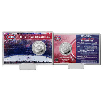 Montreal Canadiens zberateľské mince History Silver Coin Card Limited Edition od 5000