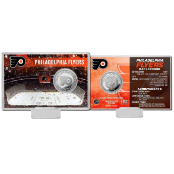 Philadelphia Flyers zberateľské mince History Silver Coin Card Limited Edition od 5000