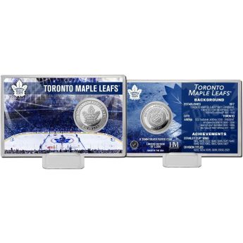 Toronto Maple Leafs zberateľské mince History Silver Coin Card Limited Edition od 5000