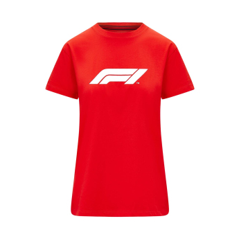 Formule 1 dámske tričko Logo red F1 Team 2024
