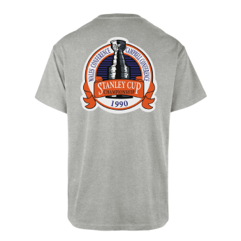 Edmonton Oilers pánske tričko Champions Backer 47 ECHO Tee grey