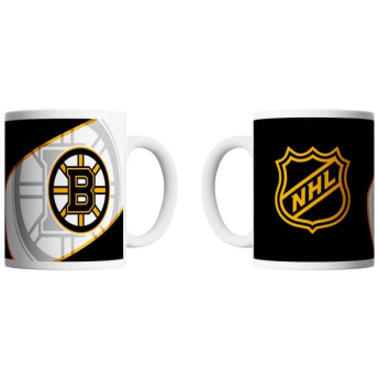 Boston Bruins hrnček Shadow Logo (330 ml)