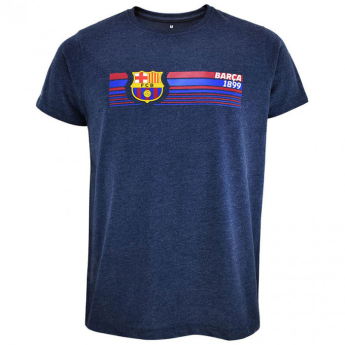 FC Barcelona pánske tričko Fast Navy