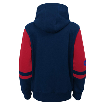 Montreal Canadiens detská mikina s kapucňou faceoff colorblocked fleece full-zip