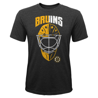 Boston Bruins detské tričko Torwart Mask black