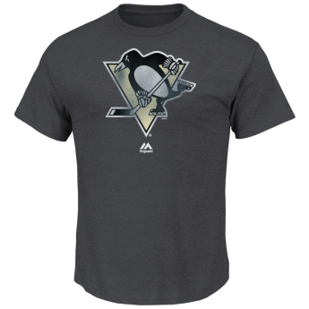 Pittsburgh Penguins pánske tričko Raise the Level grey