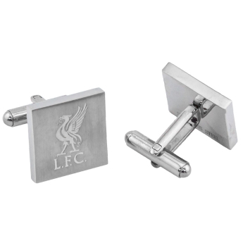 FC Liverpool manžetové gombíky Stainless Steel Square Cufflinks