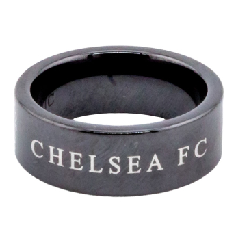 FC Chelsea prsteň Black Ceramic Ring Medium