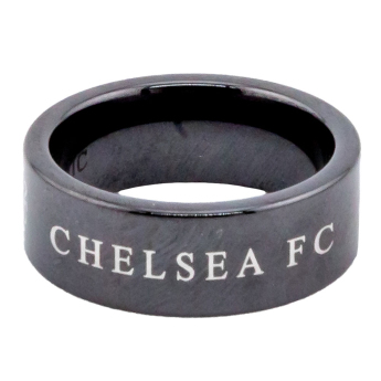 FC Chelsea prsteň Black Ceramic Ring Large