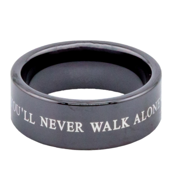 FC Liverpool prsteň Black Ceramic Ring Medium