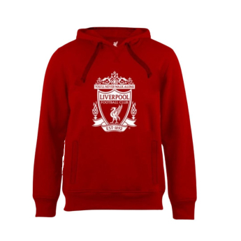 FC Liverpool pánska mikina s kapucňou No35 red