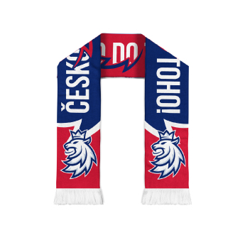 Hokejové reprezentácie zimný šál Czech Republic Logo Lev Česko do Toho