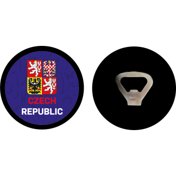 Hokejové reprezentácie otvárač Czech republic puck logo blue