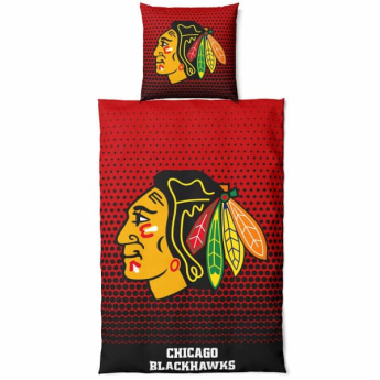 Chicago Blackhawks obliečky na jednu posteľ Dots