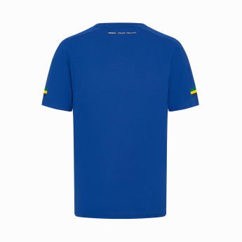 Ayrton Senna pánske tričko Stripe blue 2024