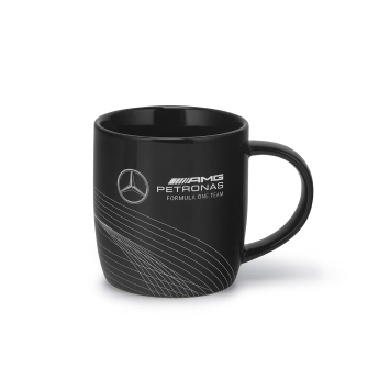 Mercedes AMG Petronas hrnček Logo black F1 Team 2024