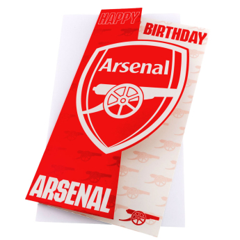 FC Arsenal blahoprianie Crest Birthday Card