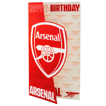 FC Arsenal blahoprianie Crest Birthday Card