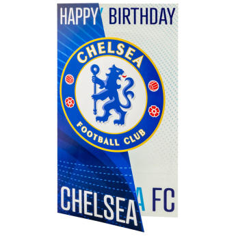 FC Chelsea blahoprianie Crest Birthday Card