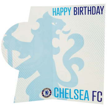 FC Chelsea blahoprianie Crest Birthday Card