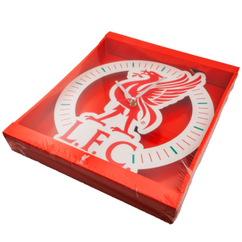 FC Liverpool nástenné hodiny Die-Cast Metal Wall Clock