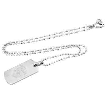 FC Arsenal psia známka na krk Slim Dog Tag & Chain