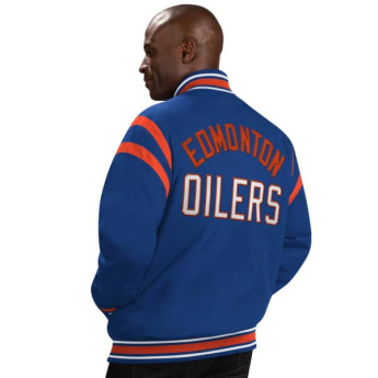 Edmonton Oilers pánska bunda Tailback Jacket