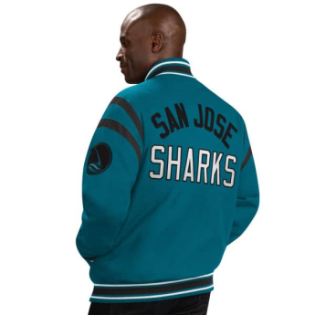San Jose Sharks pánska bunda Tailback Jacket