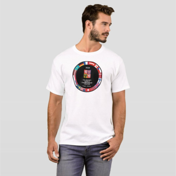 Hokejové reprezentácie pánske tričko Ice Hockey World Championship Czechia MS 2024 White Puck