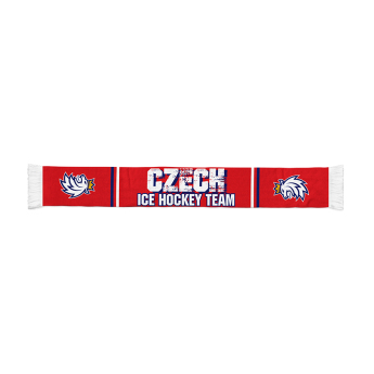 Hokejové reprezentácie zimný šál red Czech Ice Hockey ČH