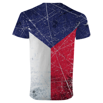 Hokejové reprezentácie pánske tričko Czech Ice Hockey sub logo lion