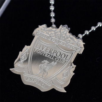 FC Liverpool prívesok na krk Stainless Steel Large Pendant & Chain