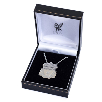 FC Liverpool prívesok na krk Stainless Steel Large Pendant & Chain