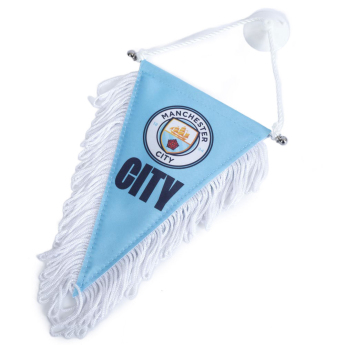Manchester City vlajočka Triangular Mini Pennant