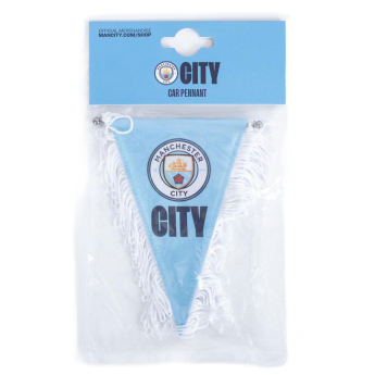 Manchester City vlajočka Triangular Mini Pennant