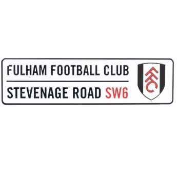 Fulham ceduľa na okno Window Sign